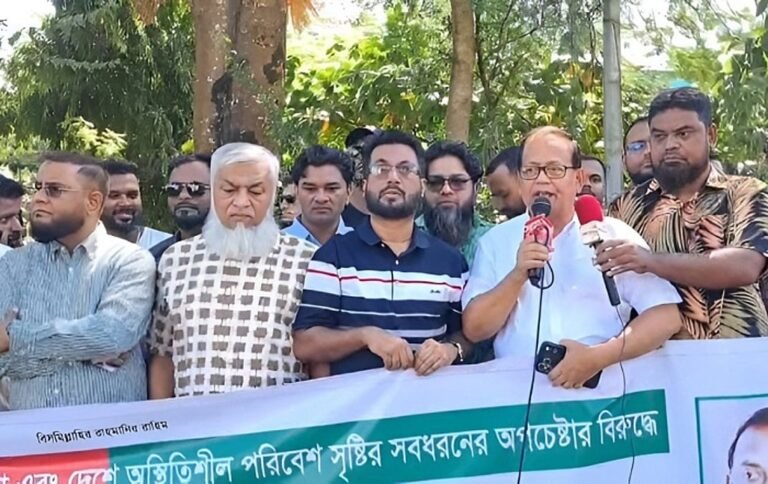 এনসিপিকে যেখানেই পাওয়া যাবে লাঠিপেটা করা হবে: সিলেট বিএনপি