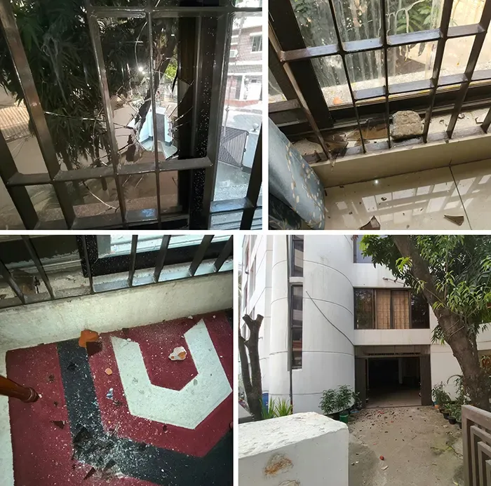 উত্তরায় জি এম কাদেরের বাসভবনে হামলা ও ভাঙচুর