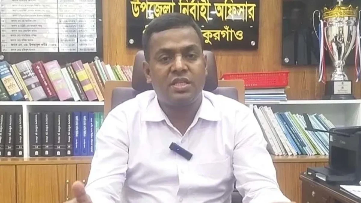 বিএনপি নেতা হওয়ার মন্তব্য করলেন ঠাকুরগাঁওয়ের ইউএনও